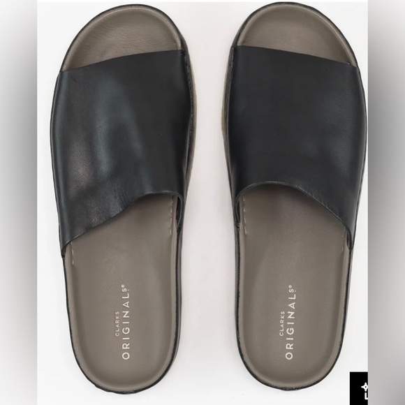 Clarks Shoes - Clark’s Original Leather Slide